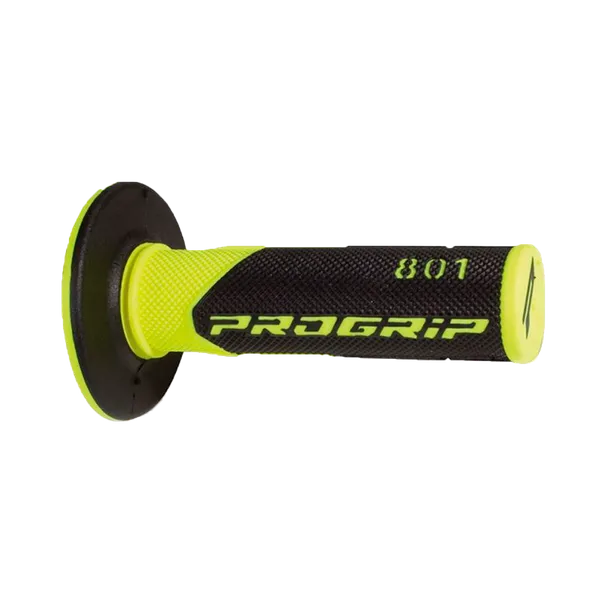 Puño de Ruta para Moto 801 Progrip Doble Densidad Fluorescente